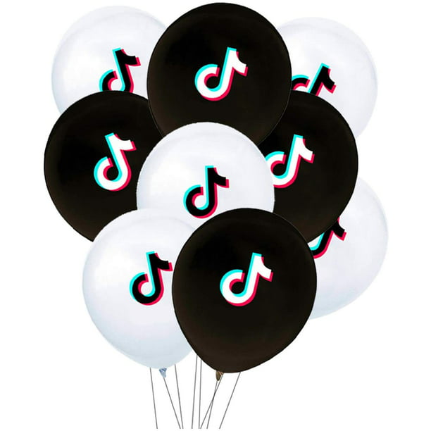 9 Music Birthday Decorations,including Number Balloon,Music Note Balloons,Happy Birthday Banner Balloons 